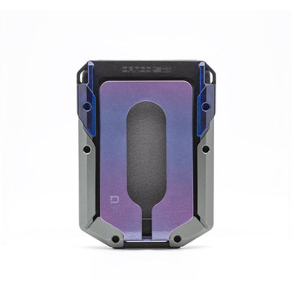 DANGO M4 SPECIAL EDITION MAVERICK™ RAIL WALLET with BURPLE ANODIZED TITANIUM CLIP
