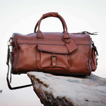 Kodiak Leather Yukon 60L Weekender Duffel