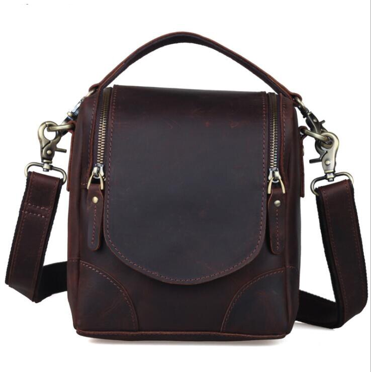 Steel Horse Leather Calista | Small Leather Camera Bag - Leather Camera Lens Case