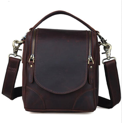 Steel Horse Leather Calista | Small Leather Camera Bag - Leather Camera Lens Case