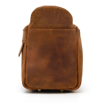 Steel Horse Leather Dado Leather Dopp Kit | Handmade Leather Toiletry Bag
