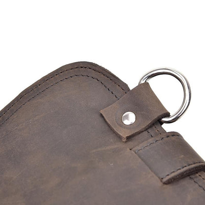 Steel Horse Leather Gustav Messenger Bag | Large Capacity Vintage Leather Messenger Bag