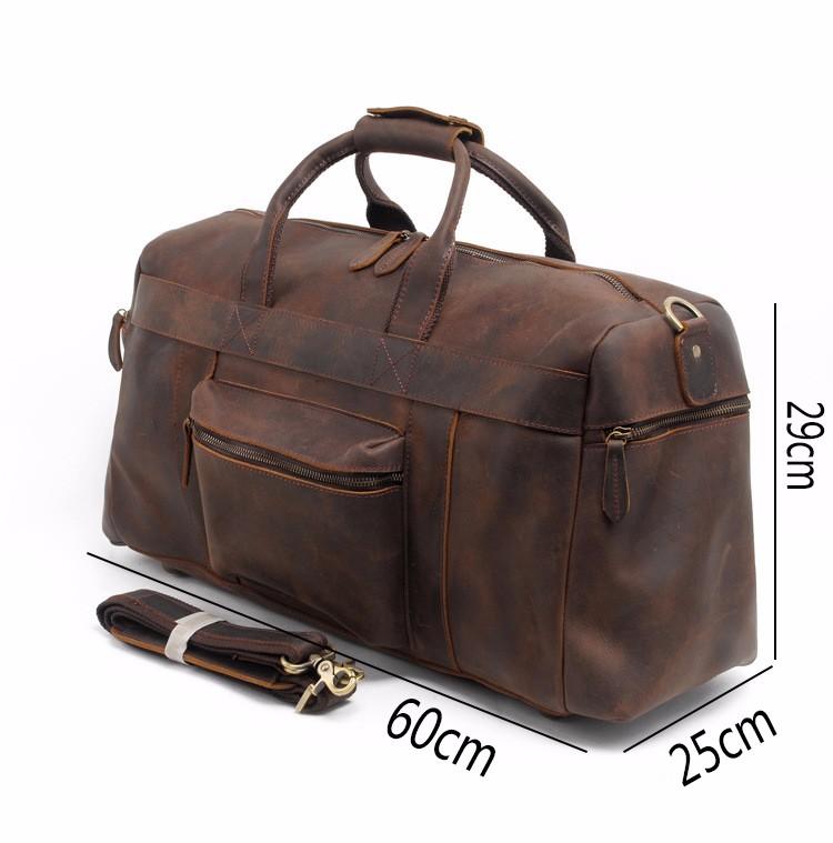 Steel Horse Leather The Asta Weekender