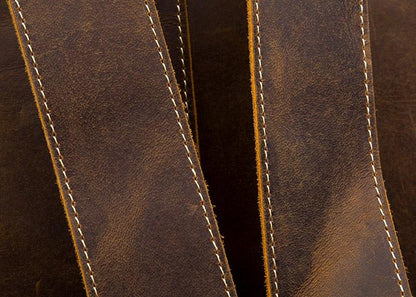 Steel Horse Leather Langley Backpack | Genuine Vintage Leather Backpack