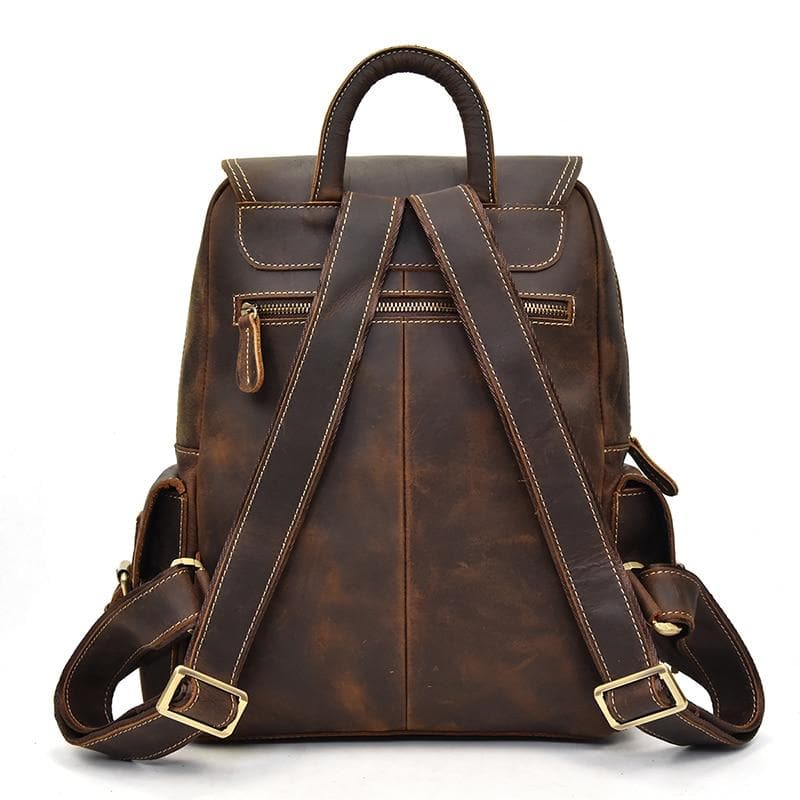 Steel Horse Leather Freja Backpack | Handcrafted Leather Backpack