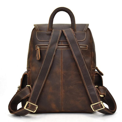 Steel Horse Leather Freja Backpack | Handcrafted Leather Backpack