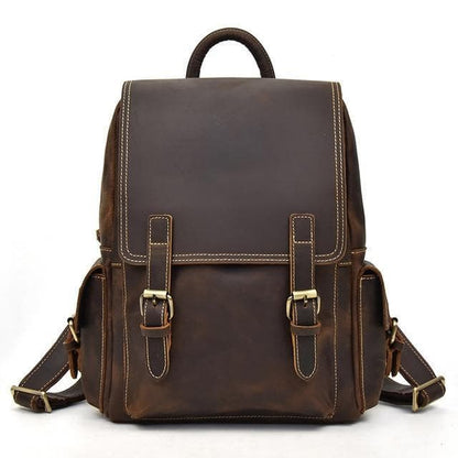 Steel Horse Leather Freja Backpack | Handcrafted Leather Backpack