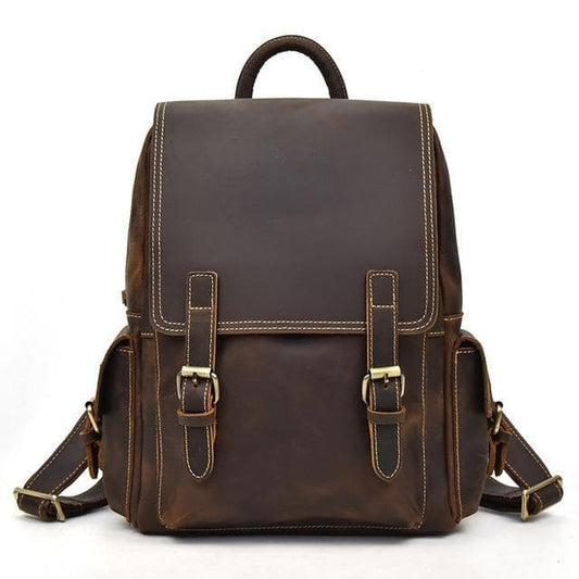 Steel Horse Leather Freja Backpack | Handcrafted Leather Backpack