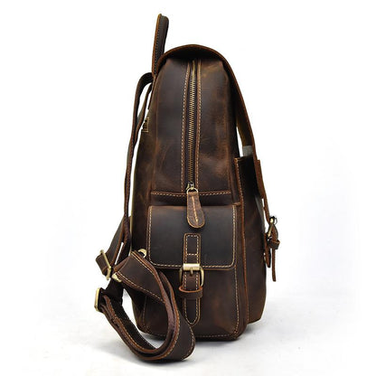 Steel Horse Leather Freja Backpack | Handcrafted Leather Backpack