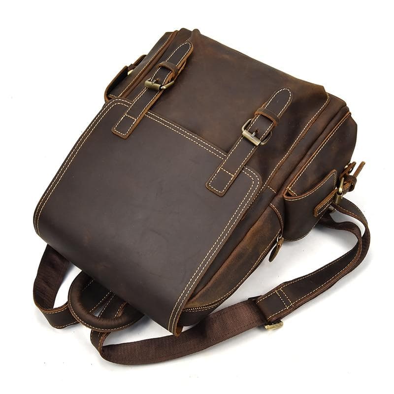 Steel Horse Leather Freja Backpack | Handcrafted Leather Backpack