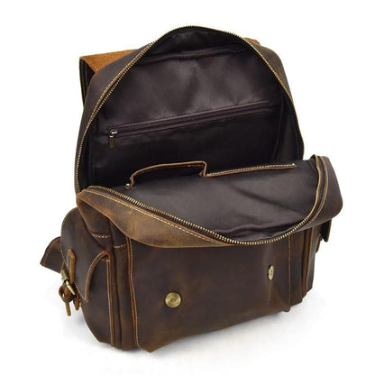 Steel Horse Leather Freja Backpack | Handcrafted Leather Backpack