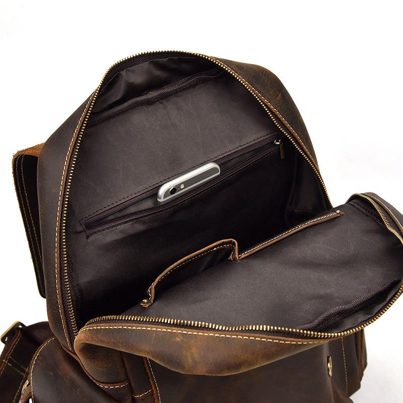 Steel Horse Leather Freja Backpack | Handcrafted Leather Backpack