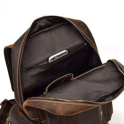 Steel Horse Leather Freja Backpack | Handcrafted Leather Backpack