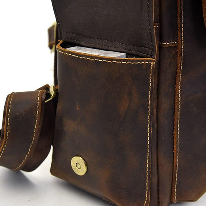 Steel Horse Leather Freja Backpack | Handcrafted Leather Backpack