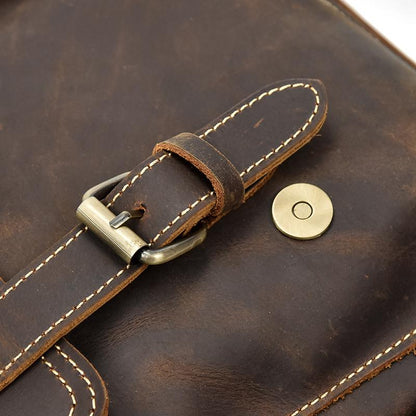 Steel Horse Leather Freja Backpack | Handcrafted Leather Backpack