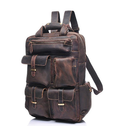 Steel Horse Leather Shelby Backpack | Handmade Genuine Leather Backpack