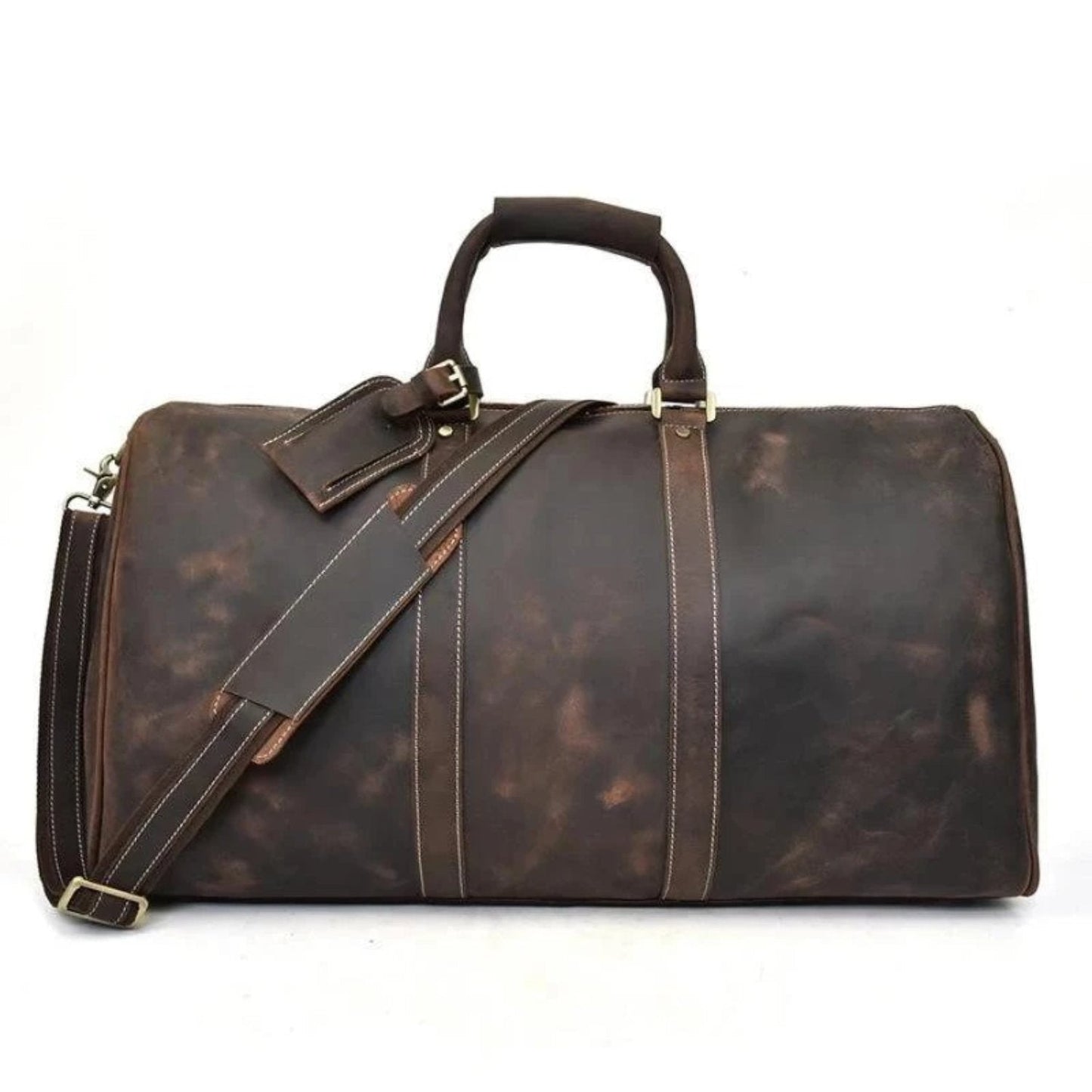 Steel Horse Leather Bjarke Weekender | Handcrafted Leather Duffle Bag