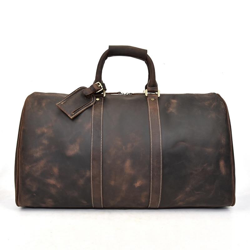 Steel Horse Leather Bjarke Weekender | Handcrafted Leather Duffle Bag