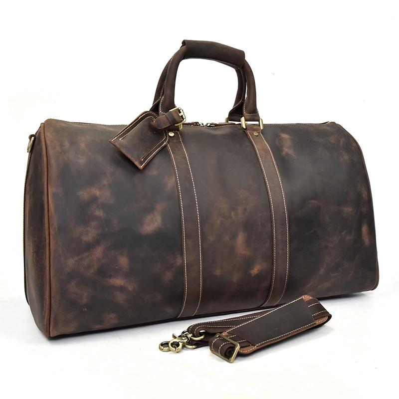 Steel Horse Leather Bjarke Weekender | Handcrafted Leather Duffle Bag