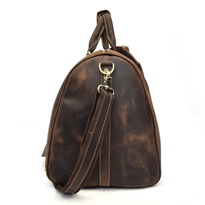 Steel Horse Leather Bjarke Weekender | Handcrafted Leather Duffle Bag