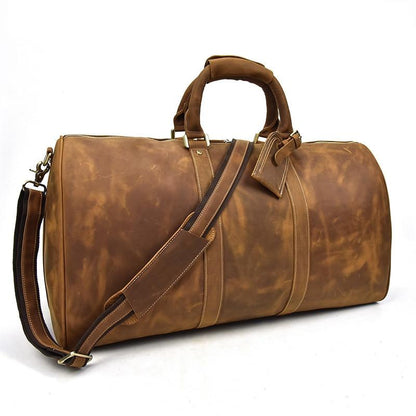 Steel Horse Leather Bjarke Weekender | Handcrafted Leather Duffle Bag
