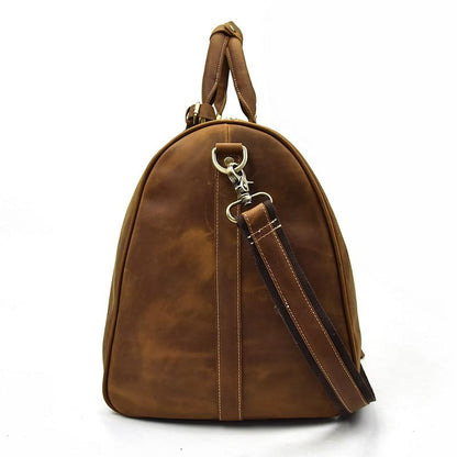 Steel Horse Leather Bjarke Weekender | Handcrafted Leather Duffle Bag
