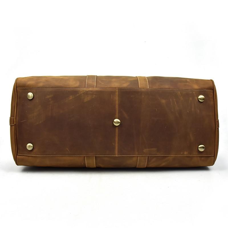 Steel Horse Leather Bjarke Weekender | Handcrafted Leather Duffle Bag
