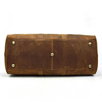 Steel Horse Leather Bjarke Weekender | Handcrafted Leather Duffle Bag