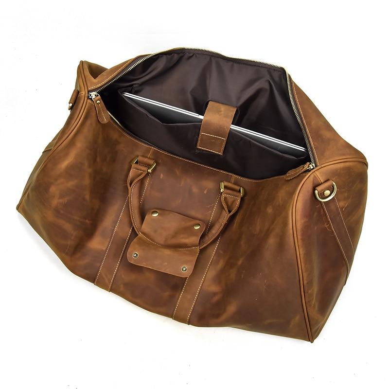 Steel Horse Leather Bjarke Weekender | Handcrafted Leather Duffle Bag
