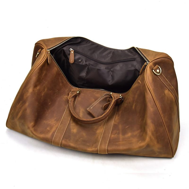Steel Horse Leather Bjarke Weekender | Handcrafted Leather Duffle Bag
