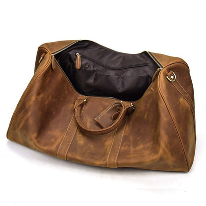 Steel Horse Leather Bjarke Weekender | Handcrafted Leather Duffle Bag
