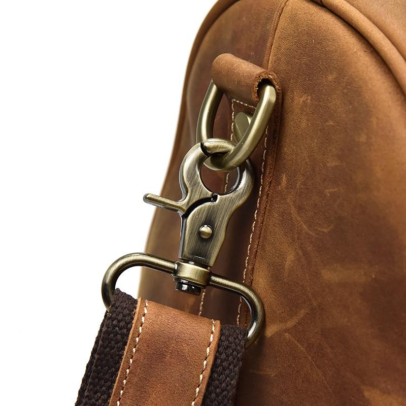 Steel Horse Leather Bjarke Weekender | Handcrafted Leather Duffle Bag