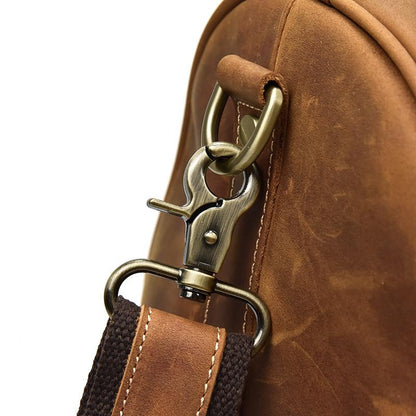 Steel Horse Leather Bjarke Weekender | Handcrafted Leather Duffle Bag