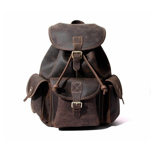 Steel Horse Leather “The Asmund”Backpack Leather Rucksack