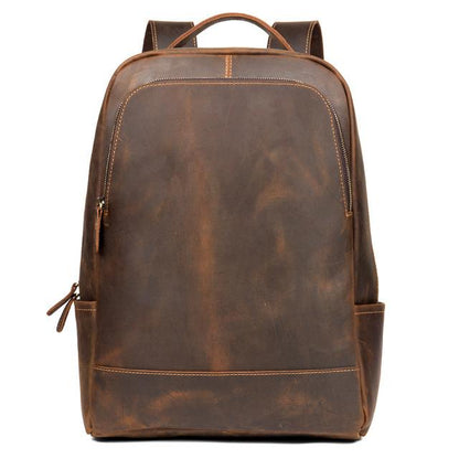 Steel Horse Leather Vernon Backpack | Genuine Vintage Leather Minimalist Backpack