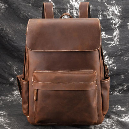 Steel Horse Leather Helka Backpack | Genuine Vintage Leather Backpack