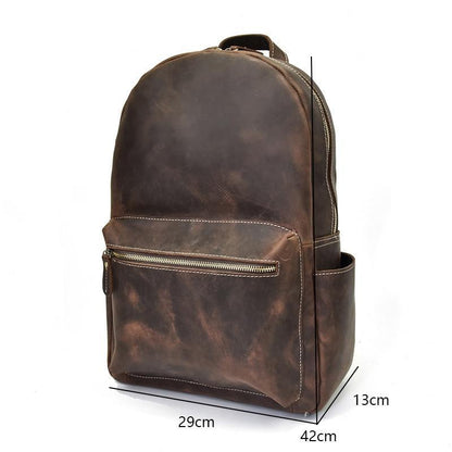 Steel Horse Leather Calder Backpack | Handcrafted Leather Backpack