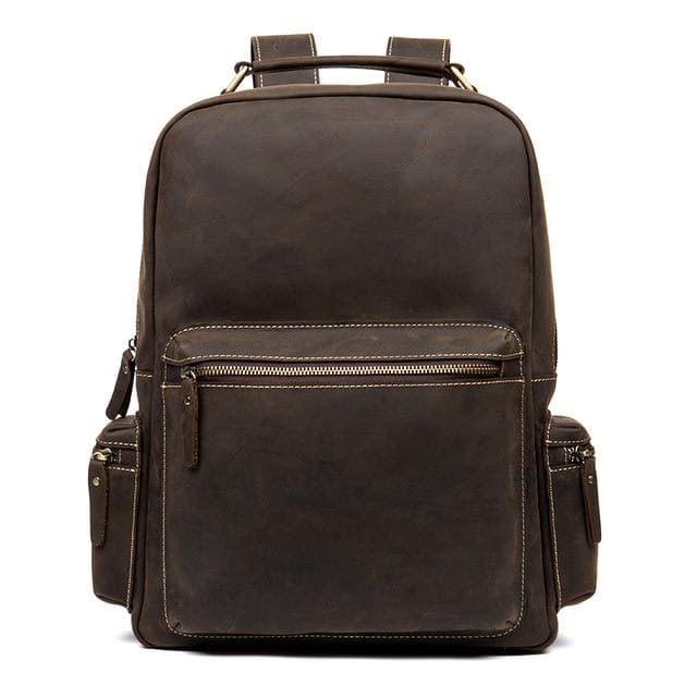 Steel Horse Leather Langley Backpack | Genuine Vintage Leather Backpack