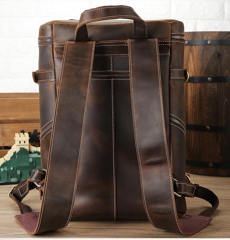 Steel Horse Leather Raoul Backpack | Handmade Vintage Leather Backpack