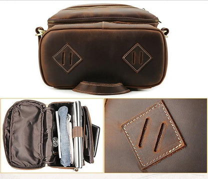 Steel Horse Leather Raoul Backpack | Handmade Vintage Leather Backpack