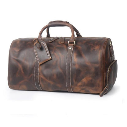 Steel Horse Leather The Dagny Weekender | Large Leather Duffle Bag
