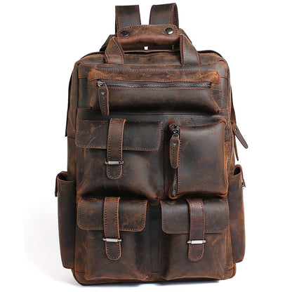 Steel Horse Leather Shelby Backpack | Handmade Genuine Leather Backpack