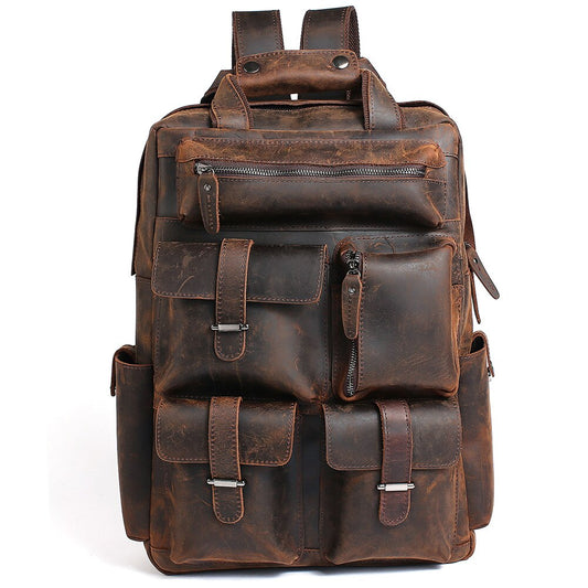 Steel Horse Leather Shelby Backpack | Handmade Genuine Leather Backpack