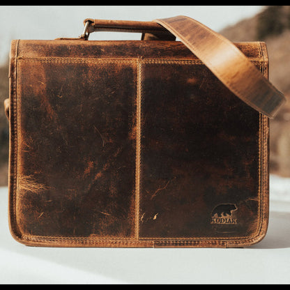 Kodiak Leather Buffalo Leather Briefcase
