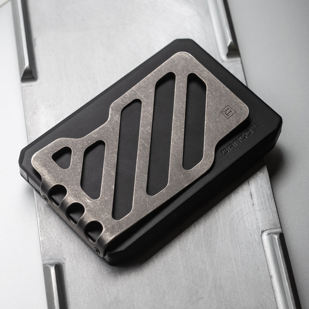 DANGO SK1 SLIDE KICK WALLET WITH TITANIUM MONEY CLIP
