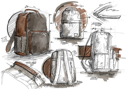 Kodiak Leather 25L Traveler Canvas Backpack