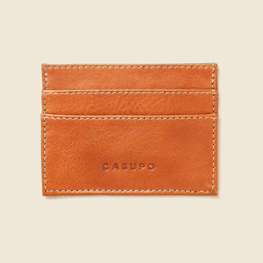 Casupo Slim Card Holder Wallet - Natural