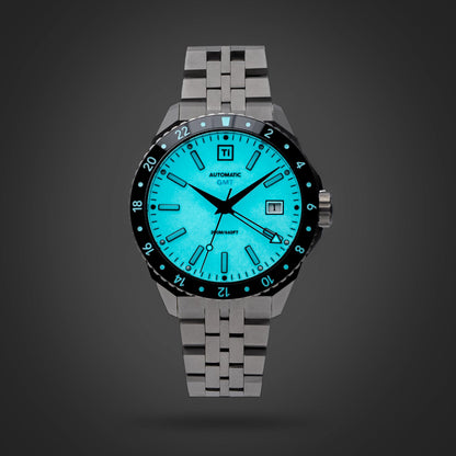 Big Idea Design Ti GMT Watch