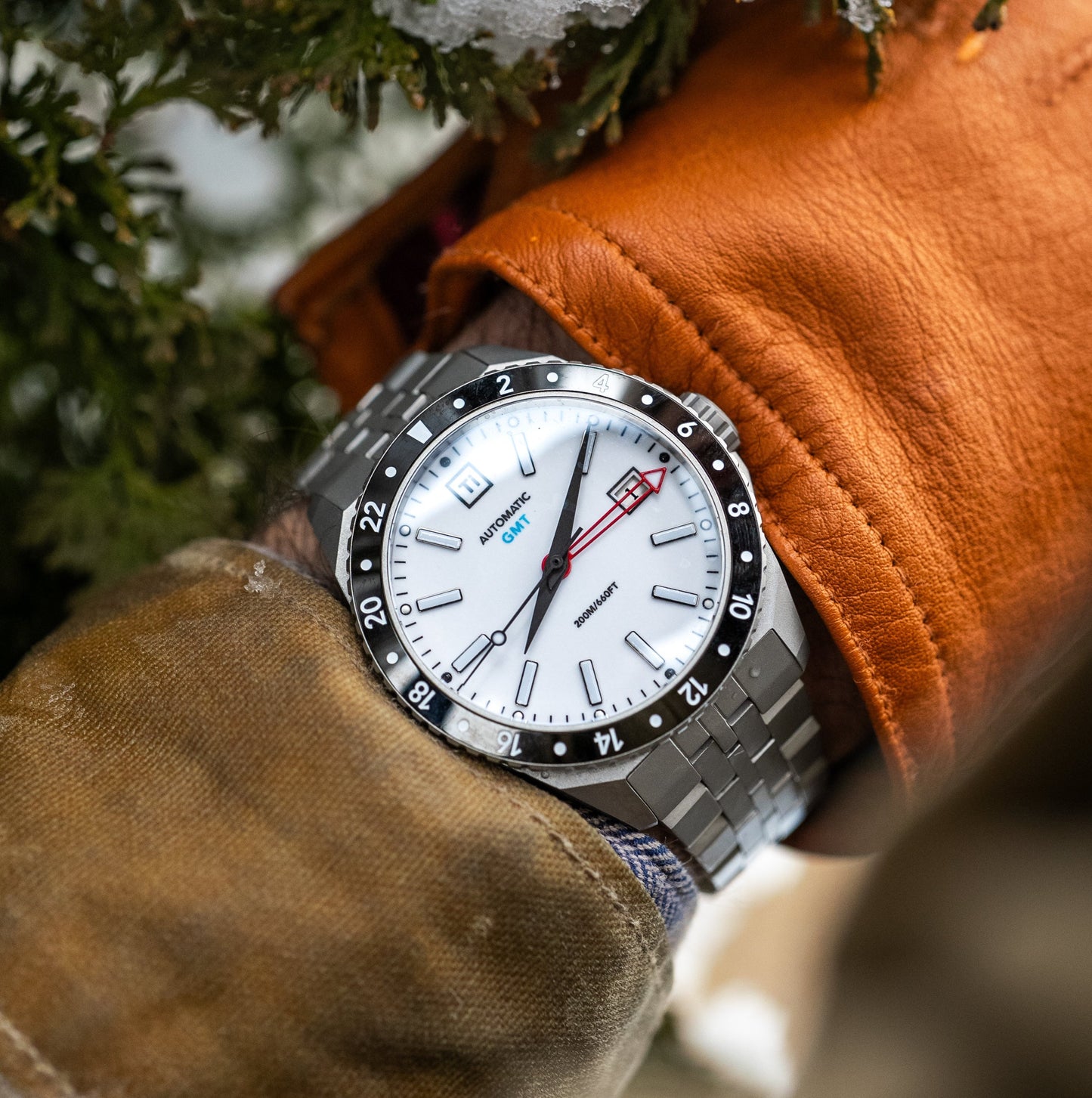 Big Idea Design Ti GMT Watch