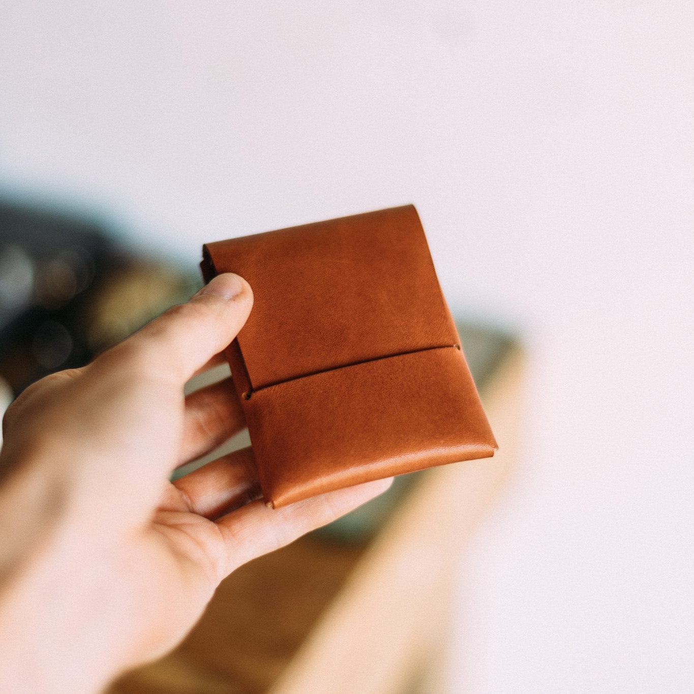 Lost Dutchman Leather "The" Franklin Minimalist Leather Wallet